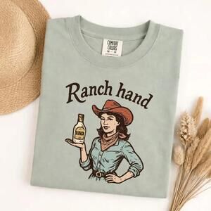 S Ranch Hand Cowgirl Graphic Tee, Western Country Lifestyle Shirt